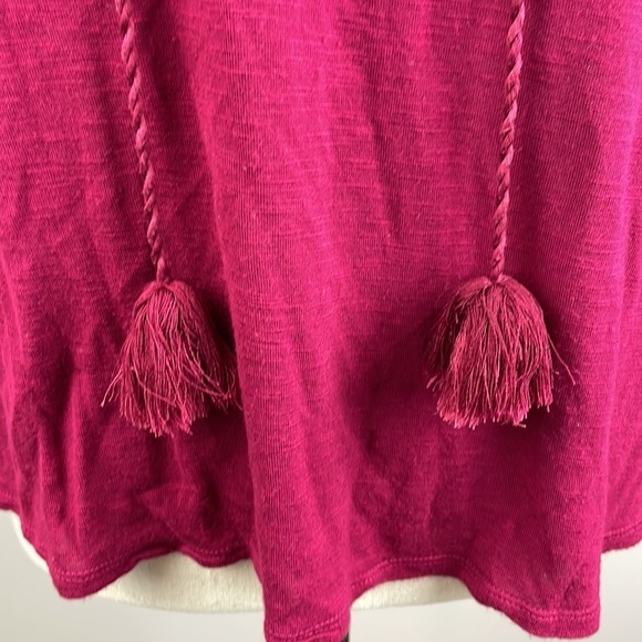 Vintage America Blues Blouse SZ M Floral Flare Sleeves Flowy and Comfortable - Picture 4 of 13